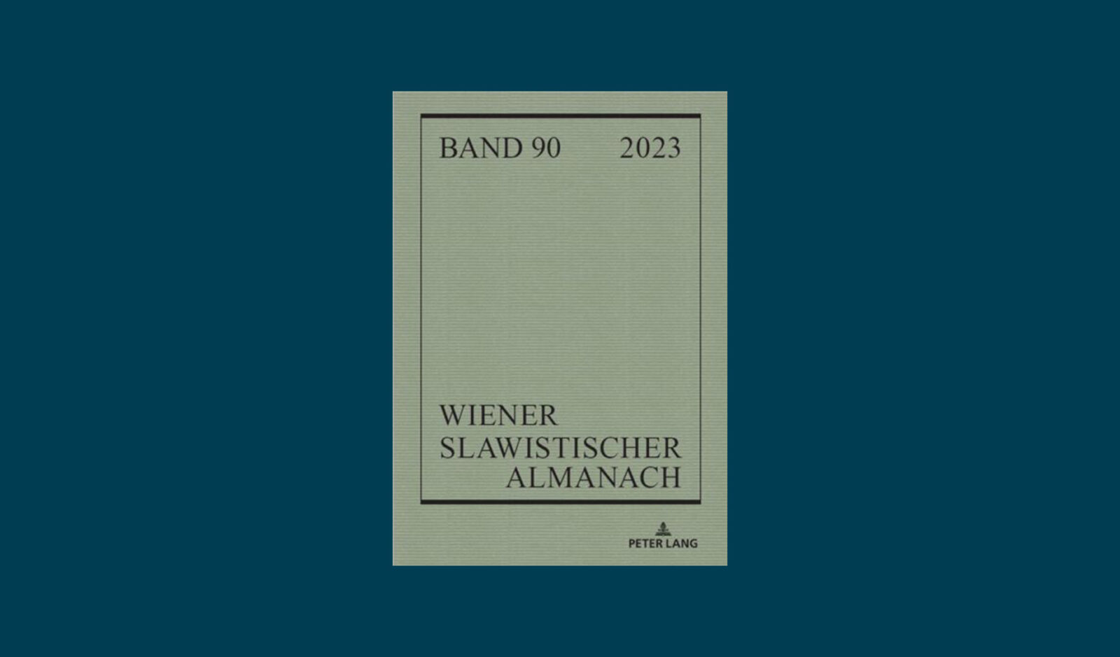 Special issue of Wiener Almanach “Beyond Nostalgia”